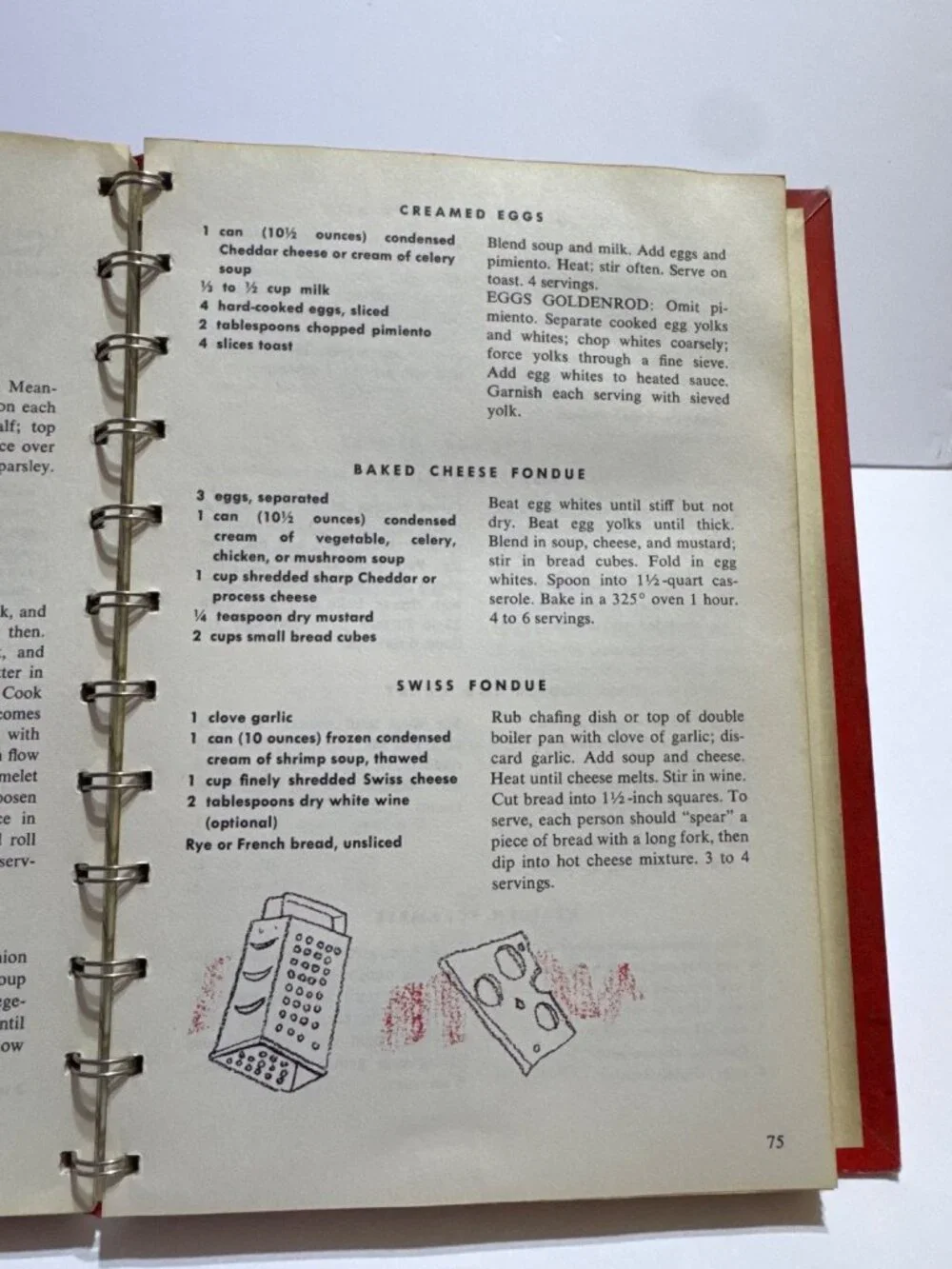 Vintage Campbells Cooking With Soup Cookbook 1960s 608 Recipes Hardcover Spiral
